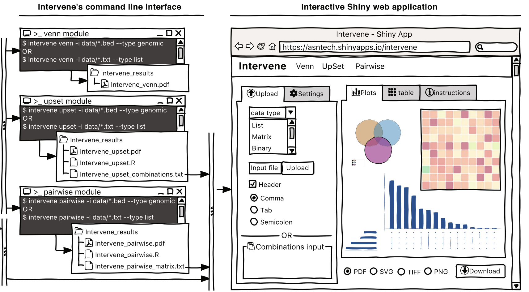 Intervene ShinyApp